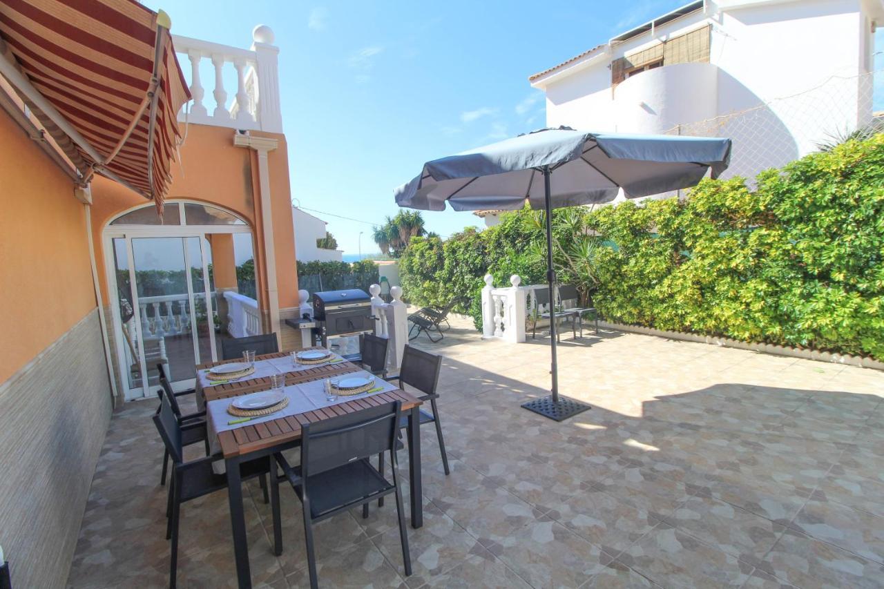 Great Villa, Sea Views, 20 Secs Walk To The Beach, Bbq, 9 People, 5 Mins Car From Alicante City Center, Sailing Club 3 Mins Walk מראה חיצוני תמונה
