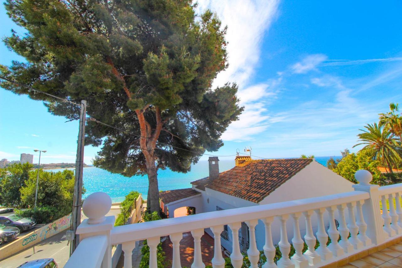 Great Villa, Sea Views, 20 Secs Walk To The Beach, Bbq, 9 People, 5 Mins Car From Alicante City Center, Sailing Club 3 Mins Walk מראה חיצוני תמונה