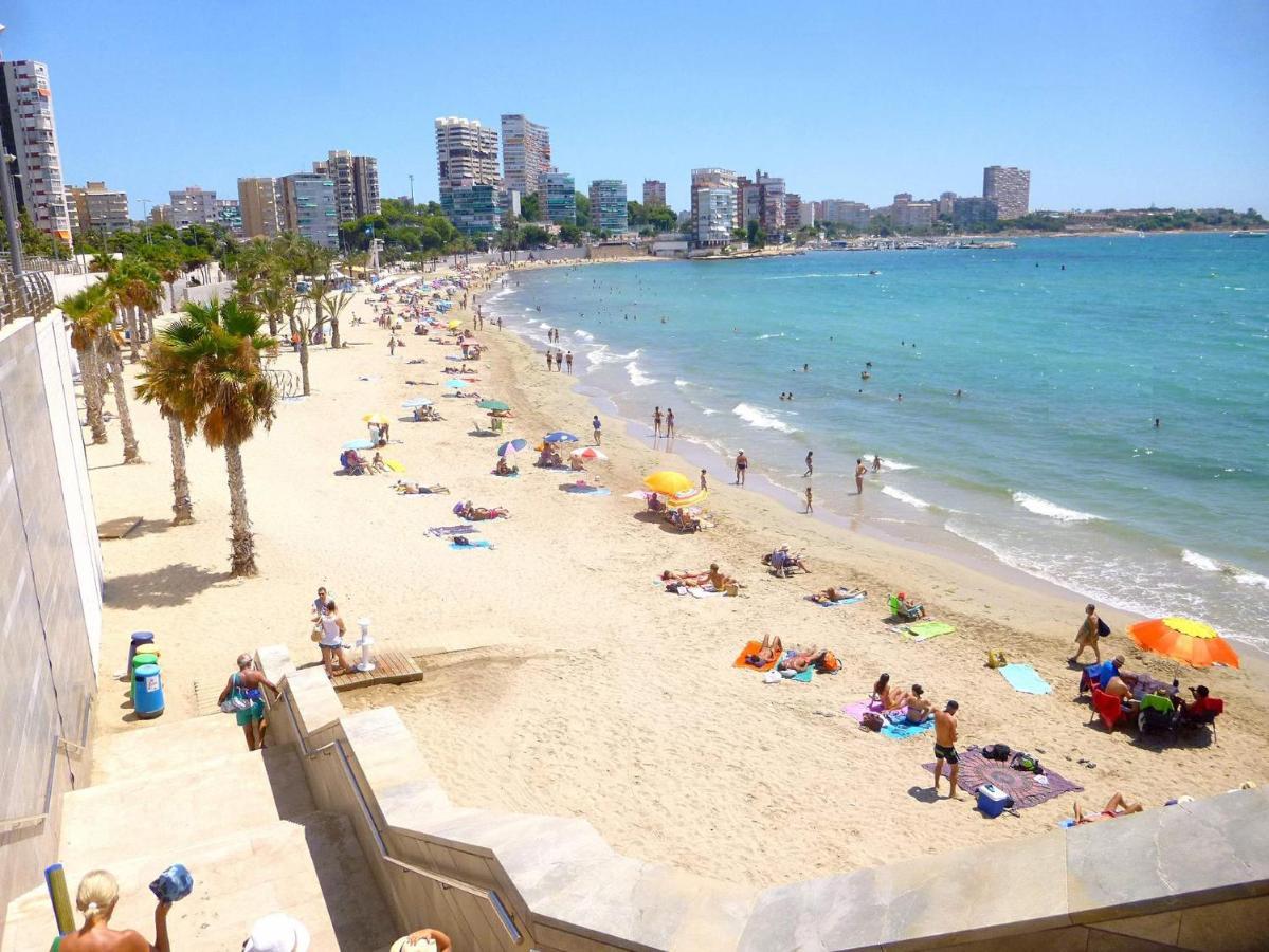 Great Villa, Sea Views, 20 Secs Walk To The Beach, Bbq, 9 People, 5 Mins Car From Alicante City Center, Sailing Club 3 Mins Walk מראה חיצוני תמונה